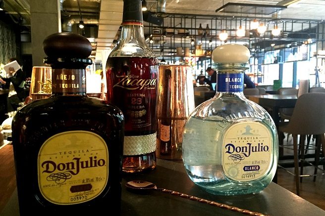 tequila and rum olympic masterclass at drake & morgan